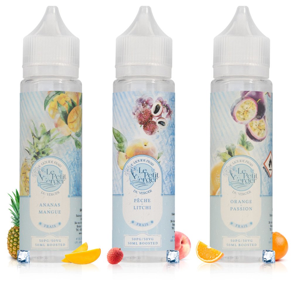 Pack Fruits Exotiques Frais 3x50ml Le Petit Verger – Savourea