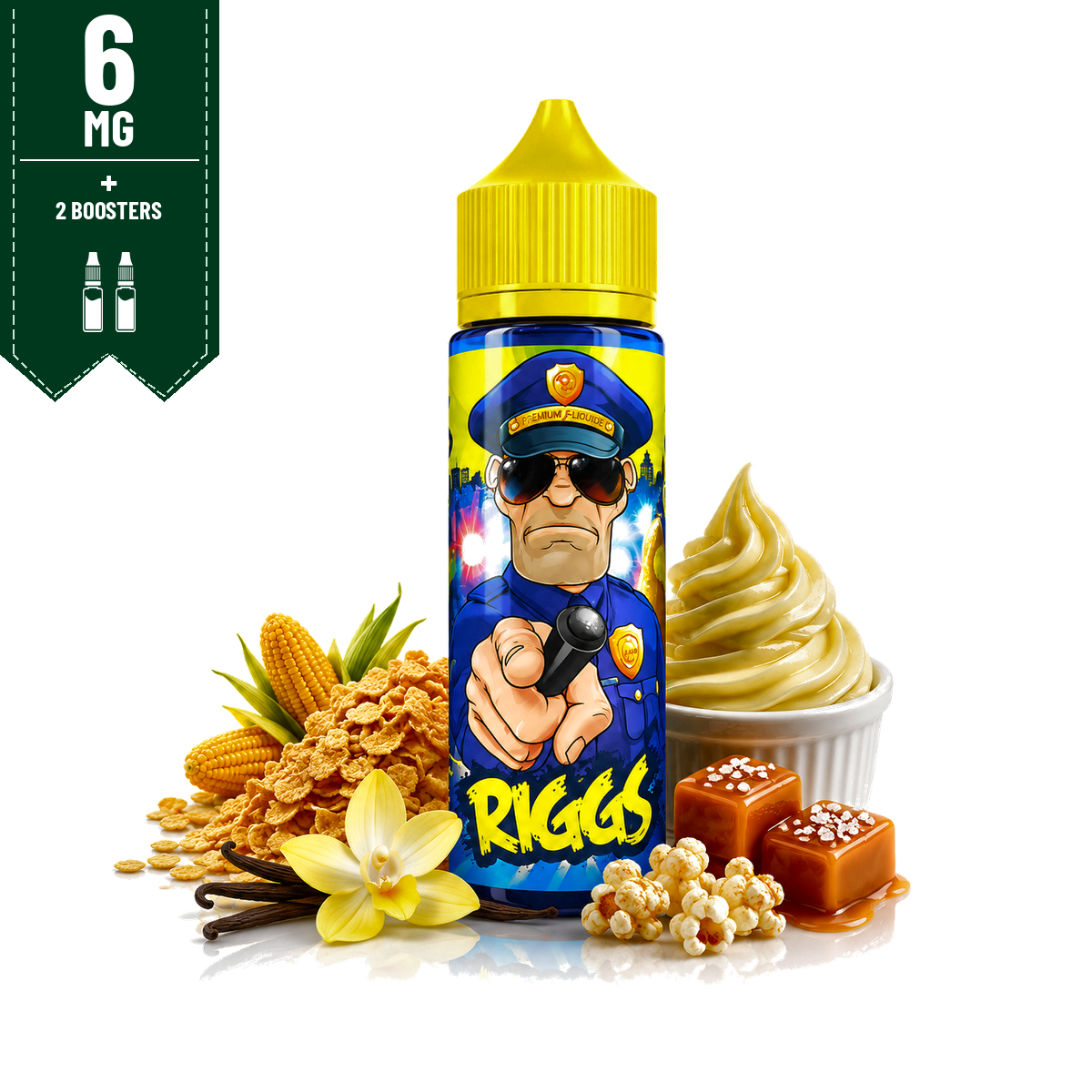 E-liquide Riggs 50ml Cop Juice - Eliquid France