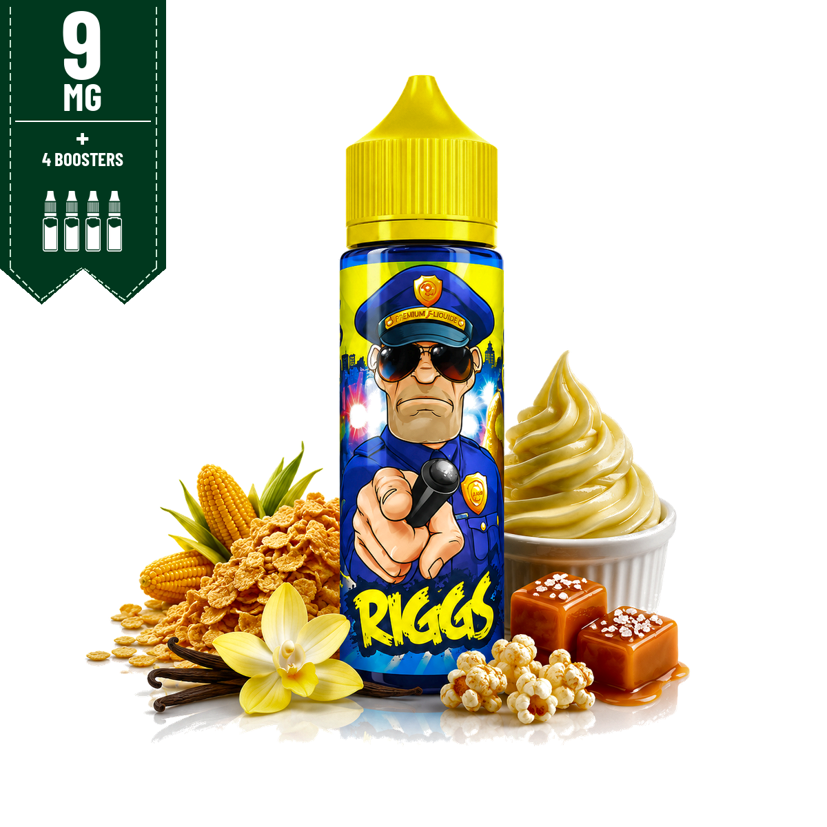 E-liquide Riggs 50ml Cop Juice - Eliquid France