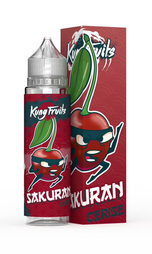 E-liquide Sakuran 50ml Kung Fruits – Cloud Vapor