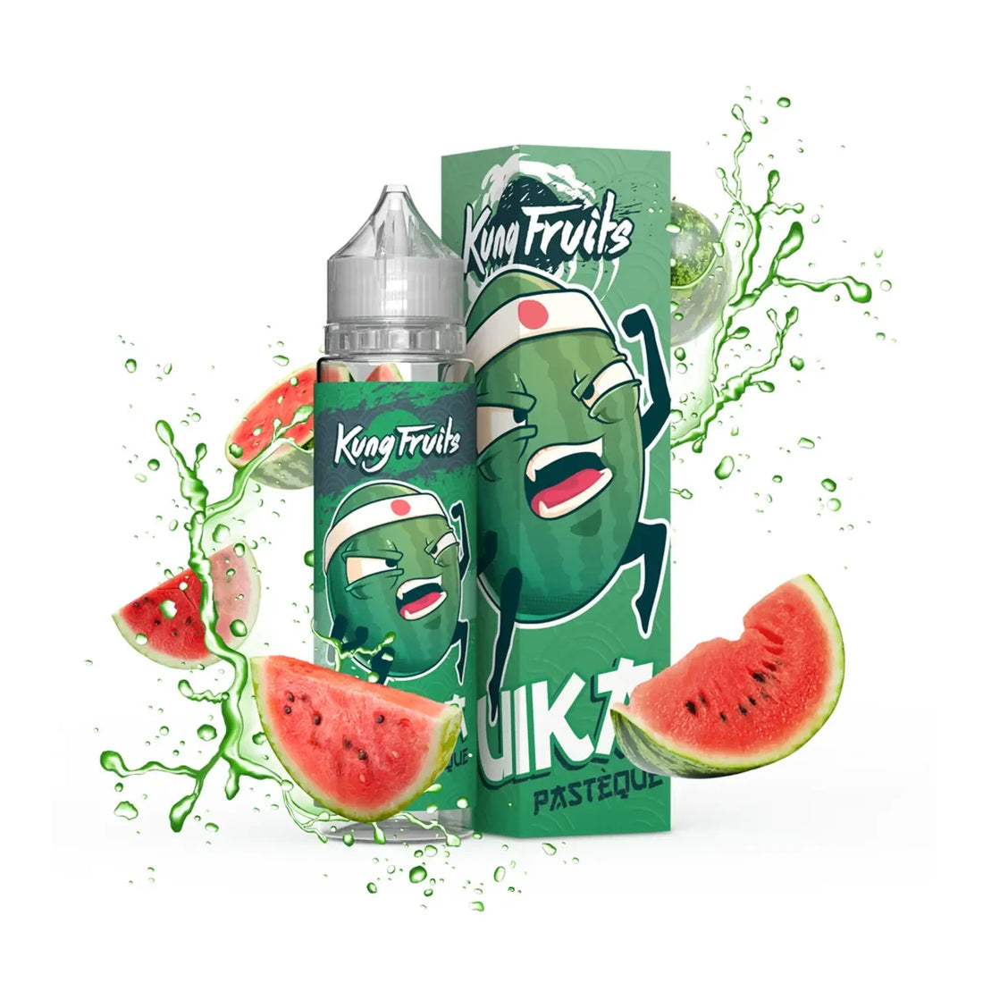 E-liquide Suika 50ml Kung Fruits – Cloud Vapor