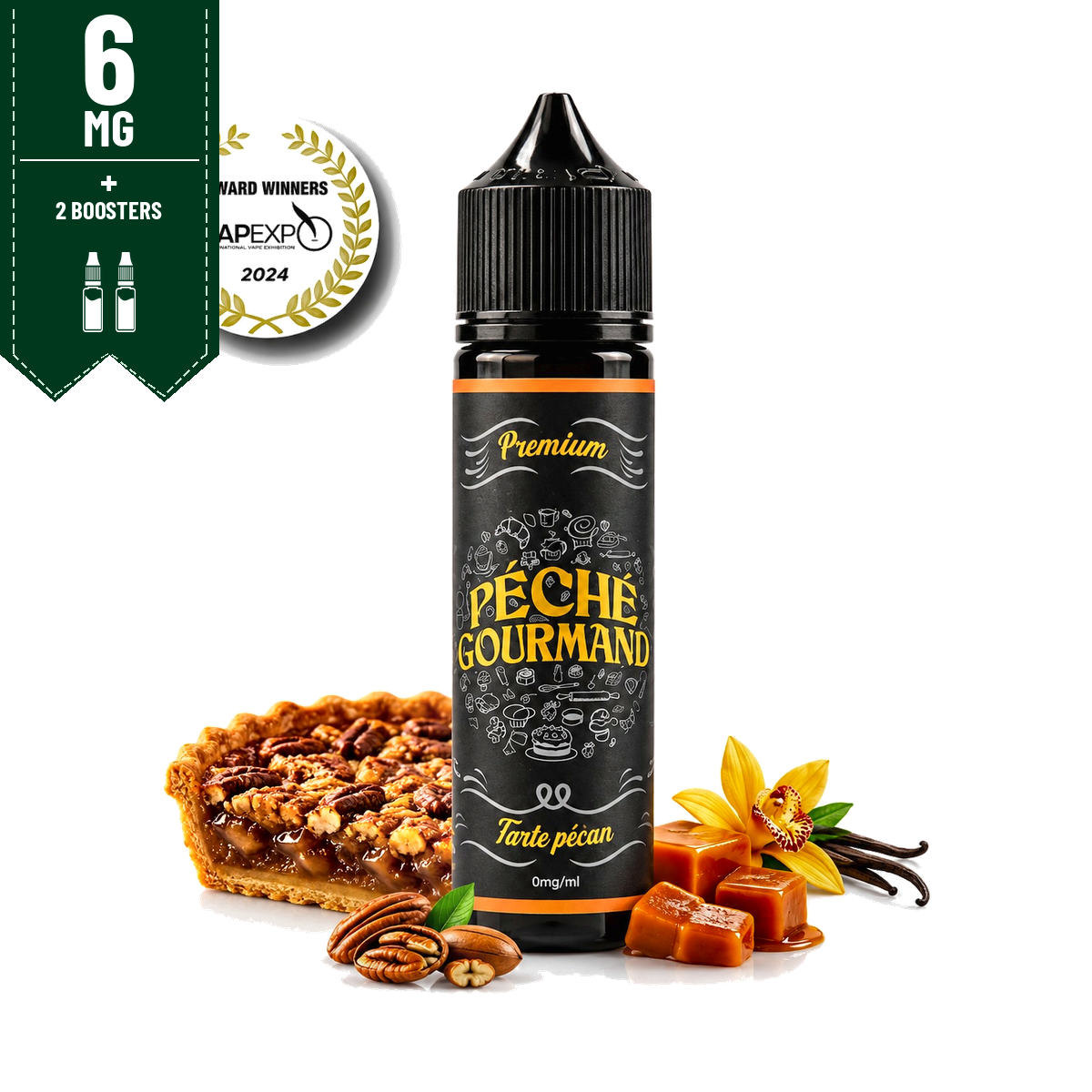 E-liquide Tarte Pécan 50ml Péché Gourmand - O'Jlab